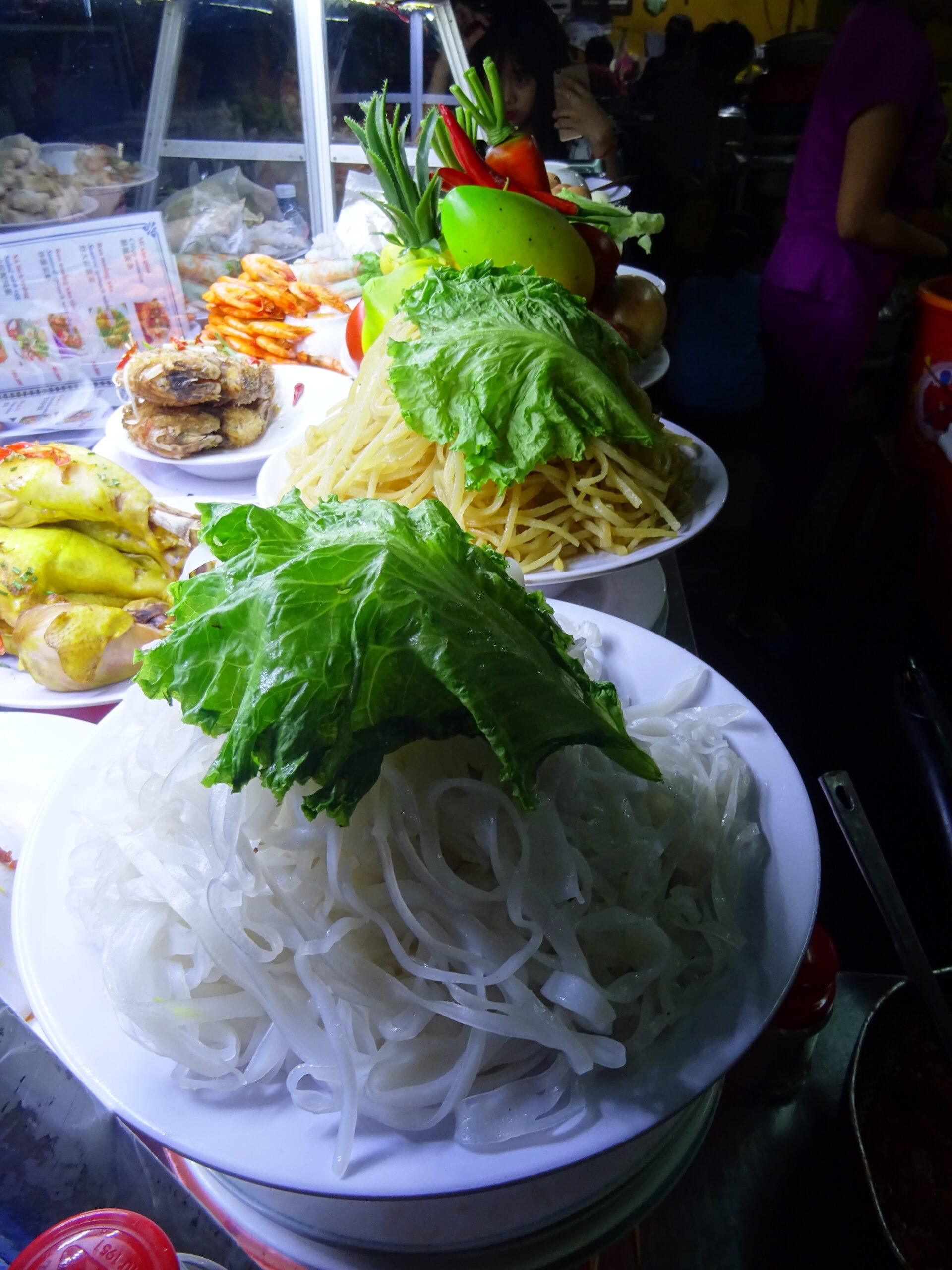 Hoi An food market stall
