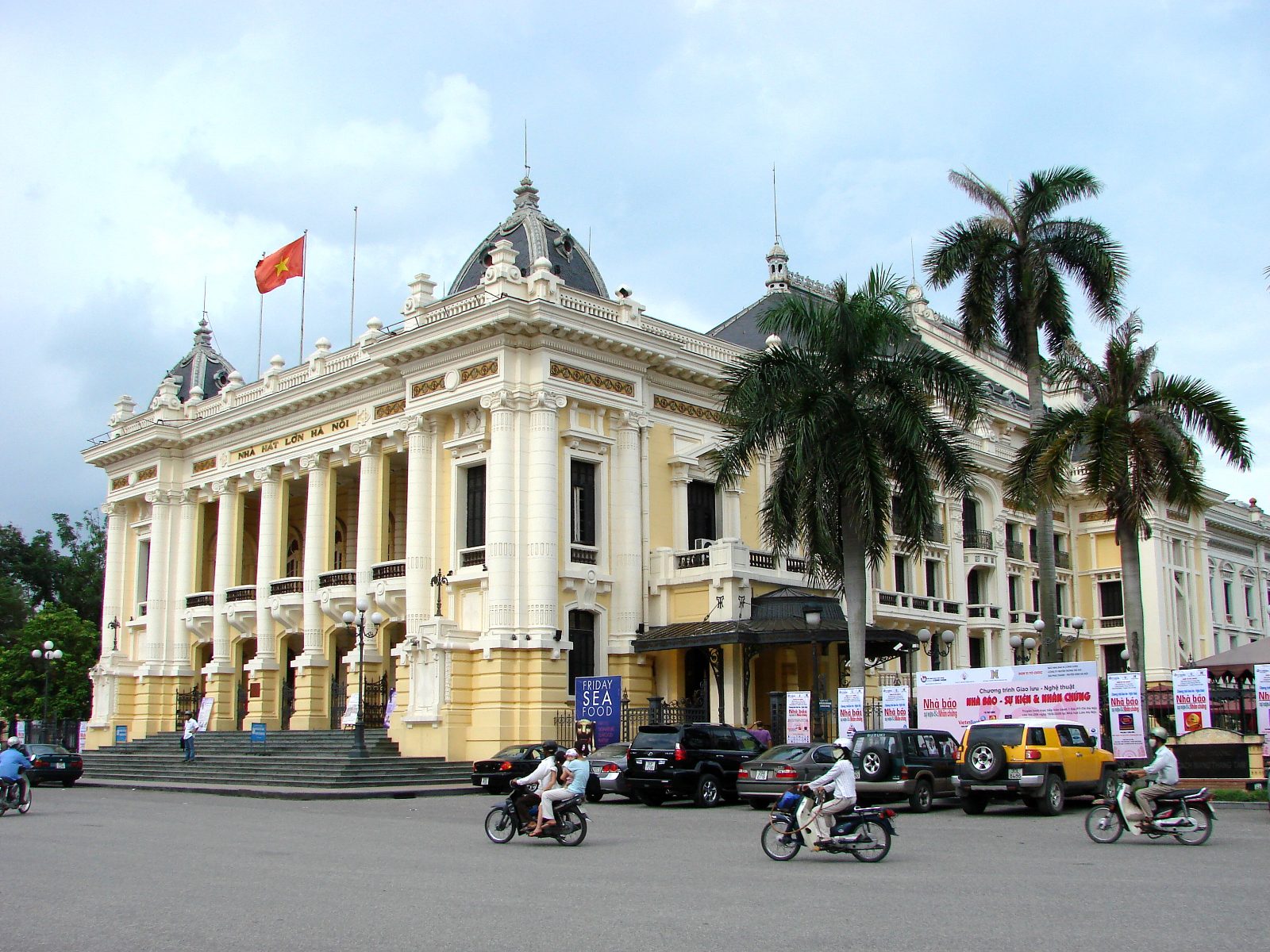 Hanoi Opera House in the French Quarter