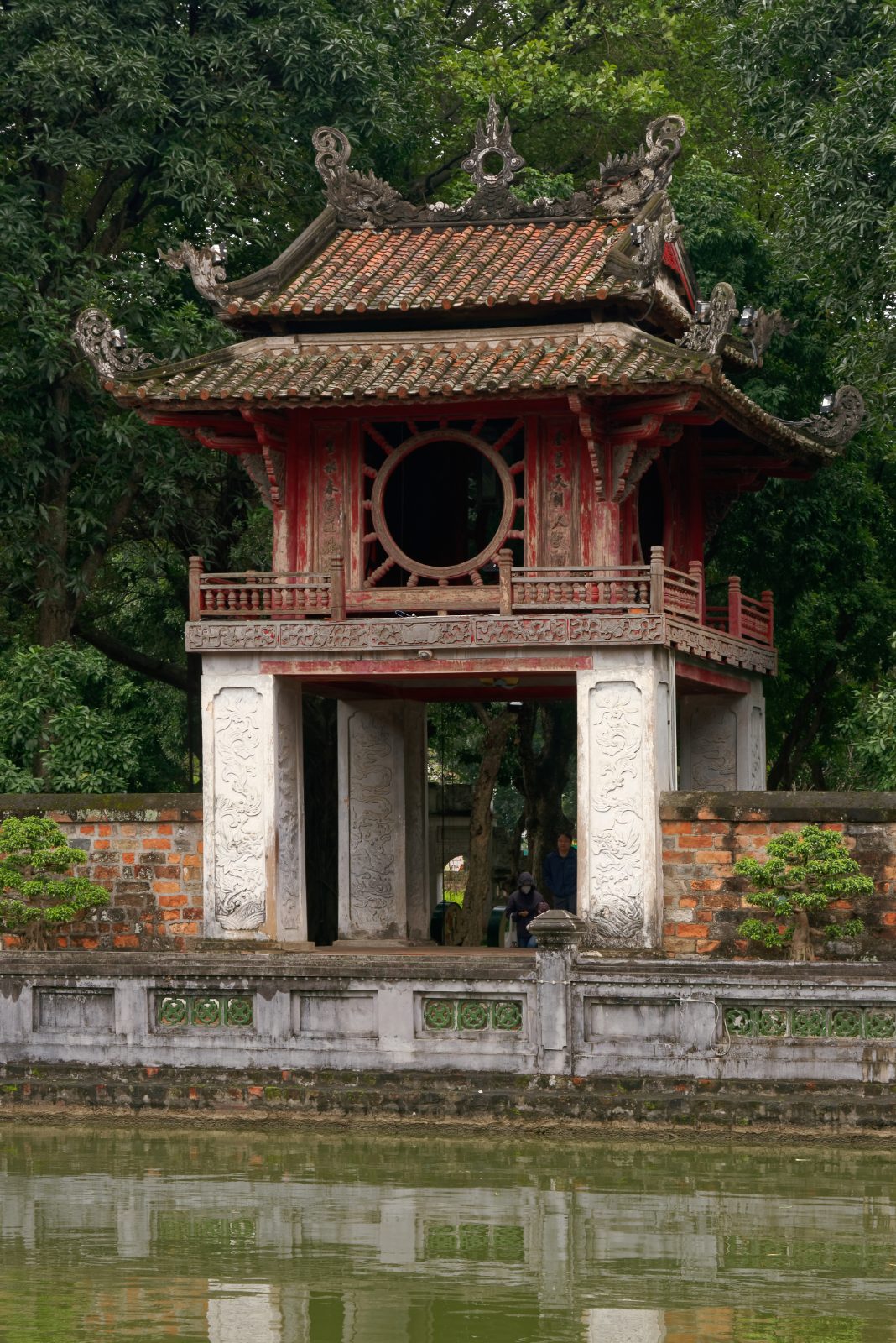 The Khue Van Cac pavilion at the Temple of Literature, Hanoi