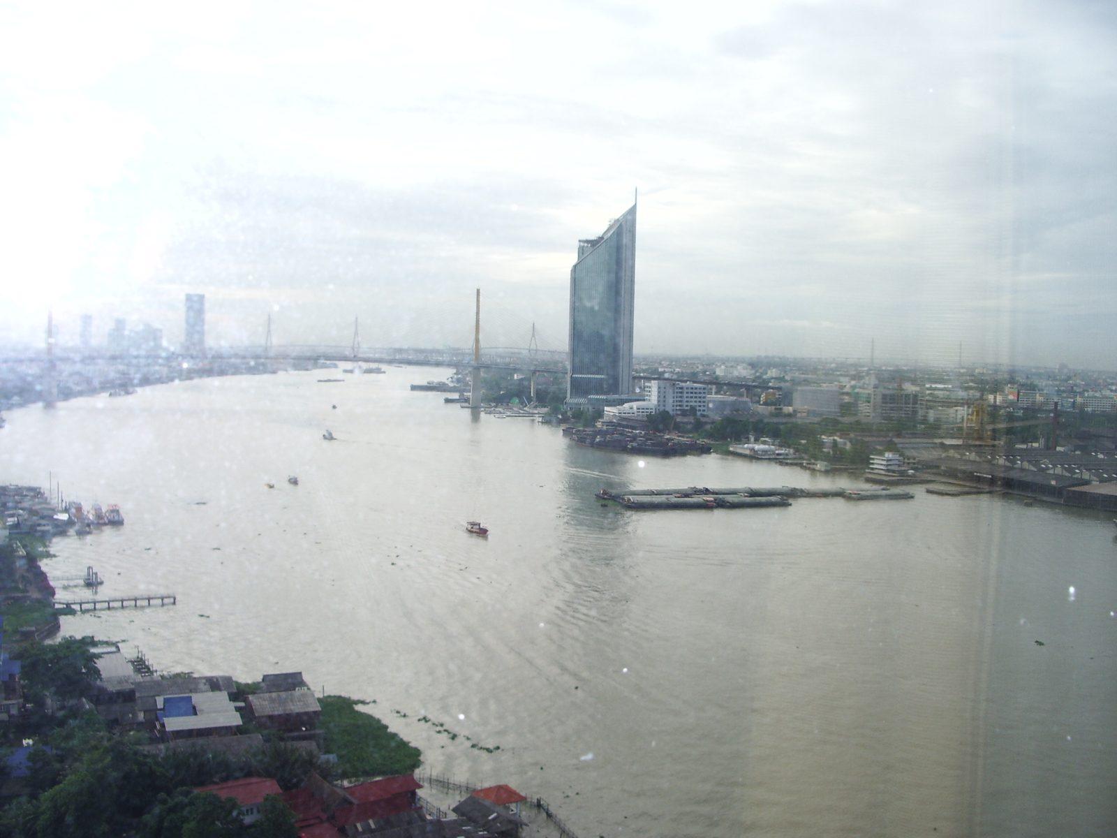 A riverside hotel along the Chao Phraya in Bangkok