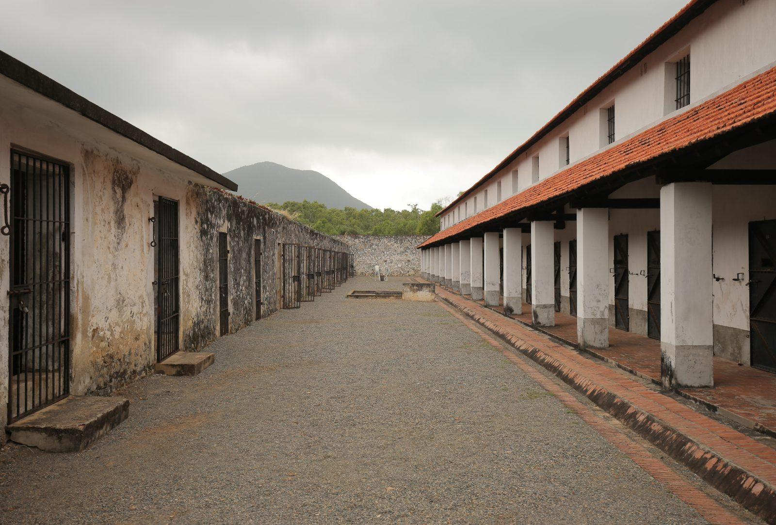 Historic Con Dao Prison complex in Con Son, Vietnam