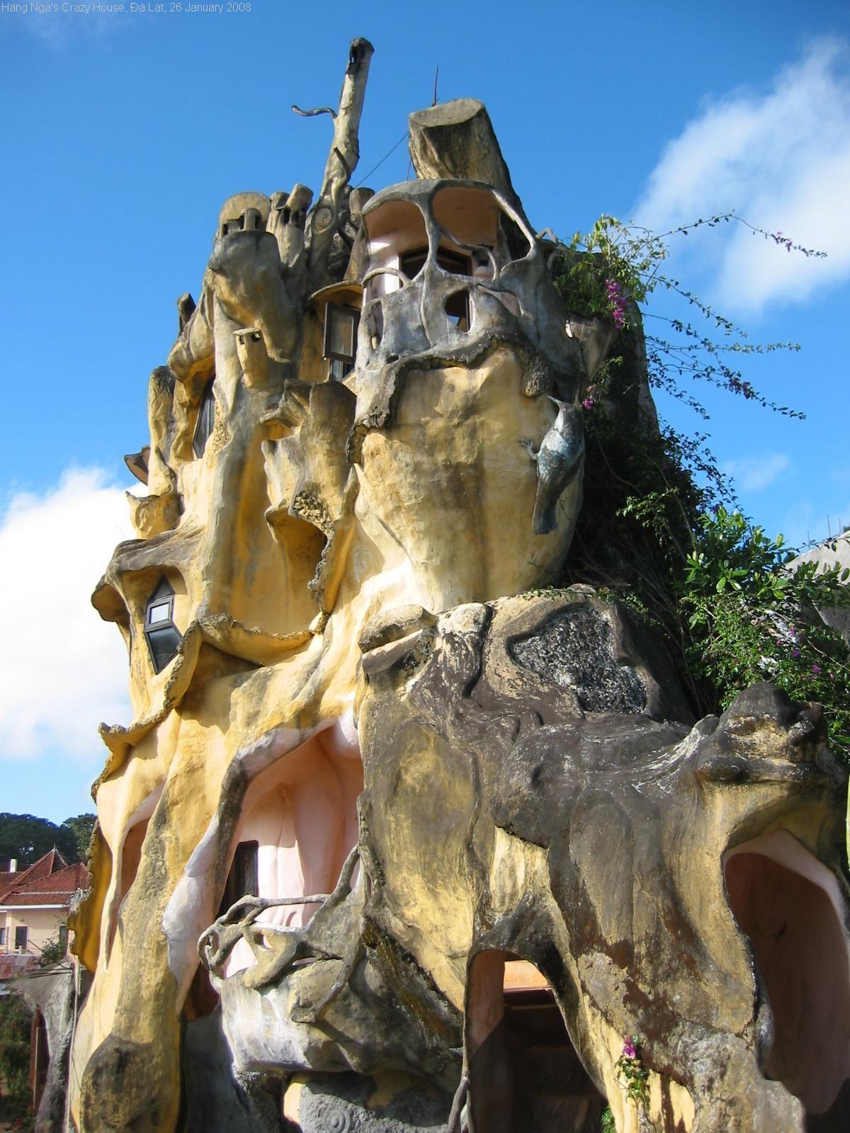 Crazy House, the surreal tree-shaped guesthouse in Da Lat, Vietnam