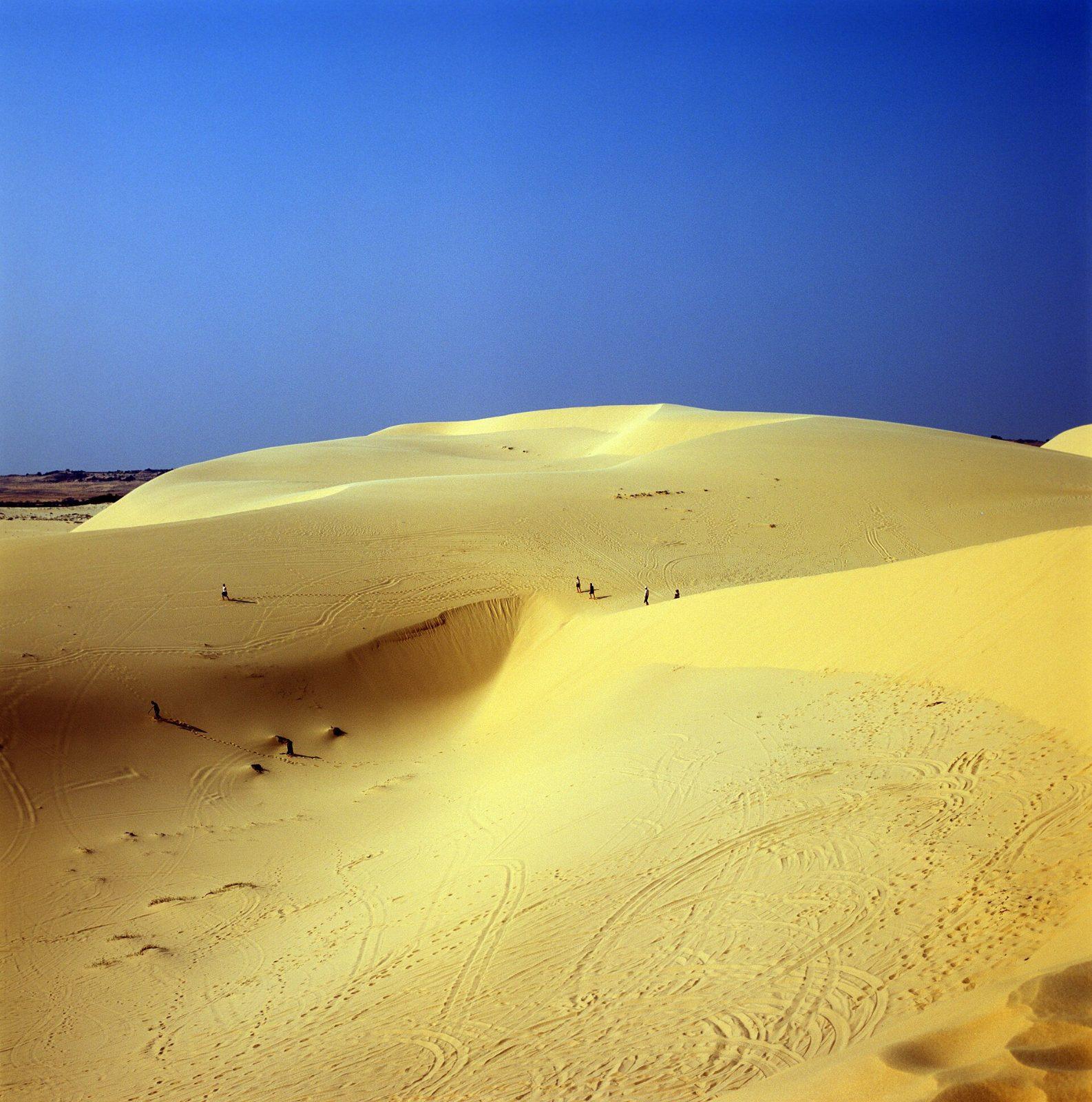 The White Sand Dunes near Mui Ne, Vietnam