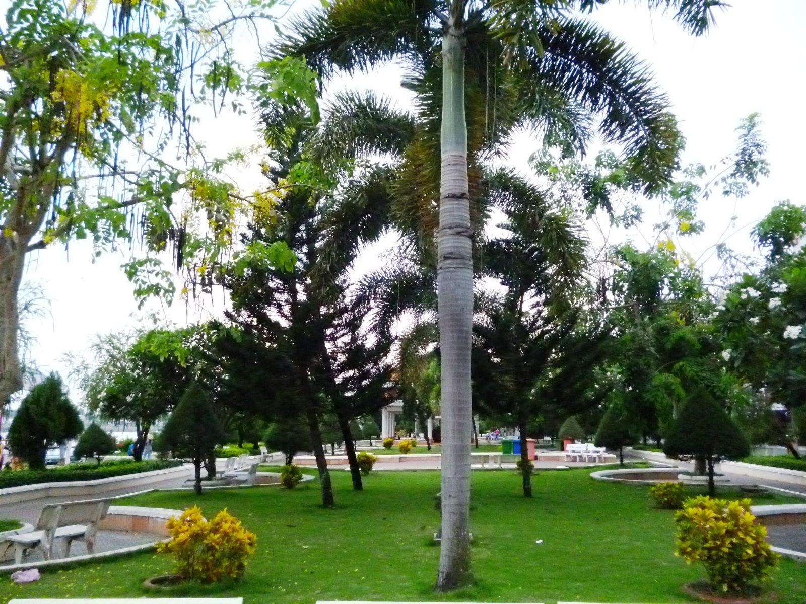 Ninh Kieu riverside park in Can Tho during the day
