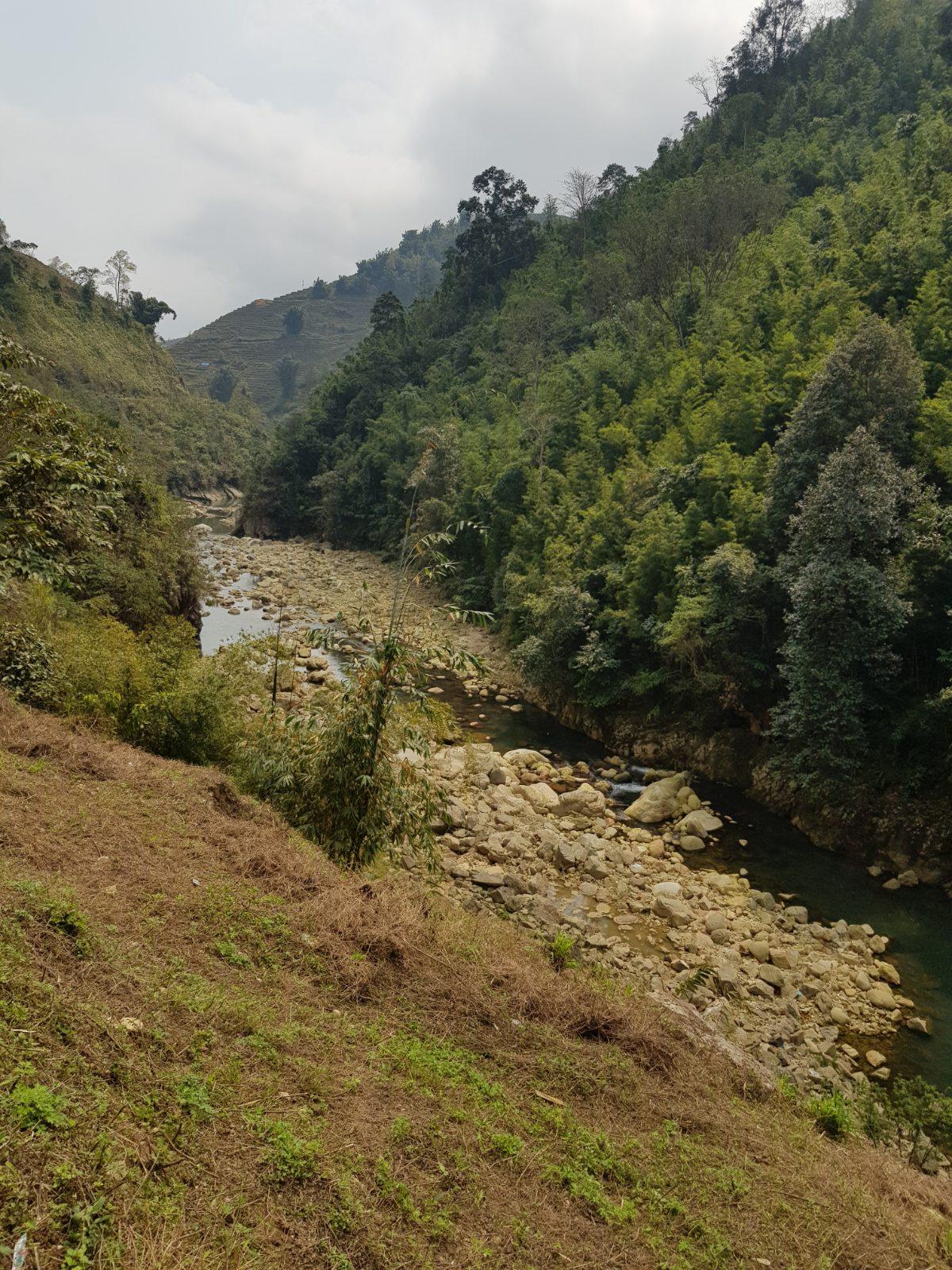 Rice terraces in the Muong Hoa Valley near Sapa
