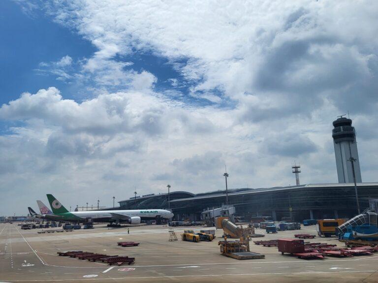Tan Son Nhat International Airport terminal in Ho Chi Minh City